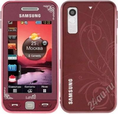 Лот: 548188. Фото: 1. Samsung GT-S5230 Star la fleur. Кнопочные мобильные телефоны