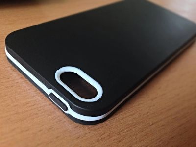 Лот: 3634334. Фото: 1. Чехол для iPhone 5 / 5S (черный... Чехлы, бамперы