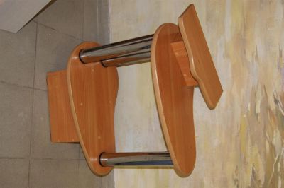 Лот: 3286401. Фото: 1. Продам книжный столик + полочка. Столы, стулья, обеденные группы