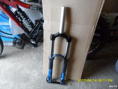 Лот: 15930537. Фото: 1. Вилка Rock Shox Domain, ход 180... Запчасти