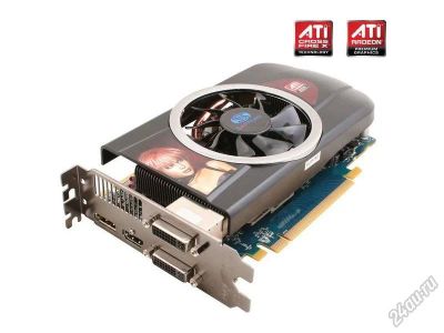 Лот: 5972542. Фото: 1. Sapphire Radeon HD5770 (HD6770... Видеокарты