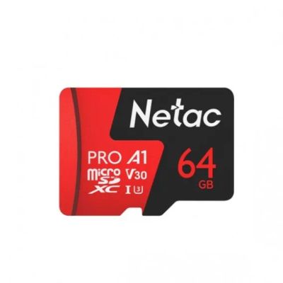 Лот: 19678725. Фото: 1. Карта памяти microSDHC Netac 64Gb... Карты памяти