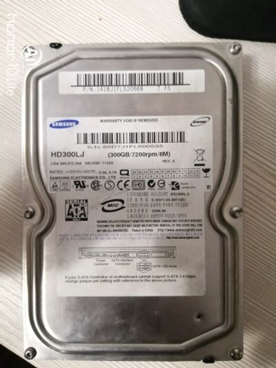 Лот: 19572137. Фото: 1. Жёсткий диск. Жёсткие диски (HDD)