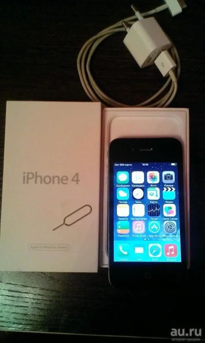 Лот: 8570817. Фото: 1. appl iPhone 4 8gb. Смартфоны