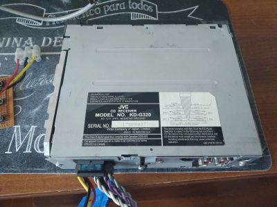 Лот: 13596915. Фото: 1. Тушка автомагнитолы JVC KD-G320. Автомагнитолы