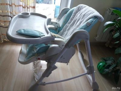 Лот: 10008291. Фото: 1. Стульчик для кормления Happy baby. Стульчики для кормления