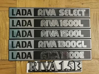 Лот: 18499357. Фото: 1. Lada riva шильдики. Другое (автозапчасти)