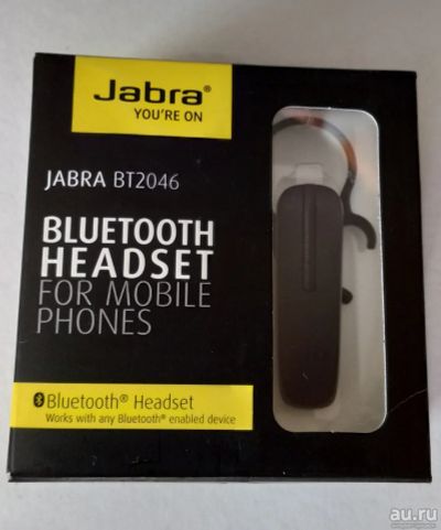 Лот: 13557046. Фото: 1. Jabra BT2046 гарнитура Bluetooth... Красноярск
