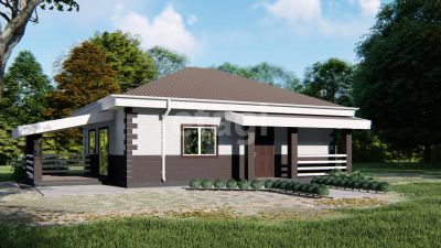 Лот: 25527173. Фото: 1. 3-комн. дом , посёлок городского... Дома