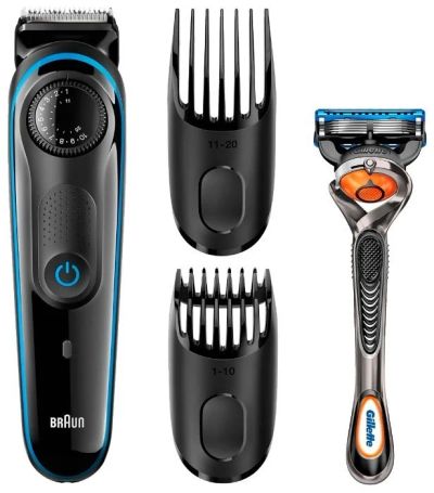 Лот: 13652825. Фото: 1. Триммер Braun BT3040 для бороды... Укладка и стрижка волос, бритьё, эпиляция