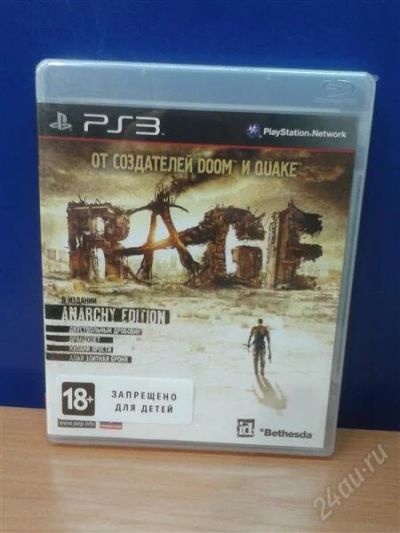 Лот: 2290775. Фото: 1. Rage Anarchy edition новый Playstation... Игры для консолей