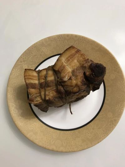 Лот: 9341441. Фото: 1. Грудинка свиная домашнего копчения... Мясо, птица, яйцо