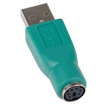 Лот: 4147975. Фото: 1. Переходник для мыши USB - PS2. Шлейфы, кабели, переходники