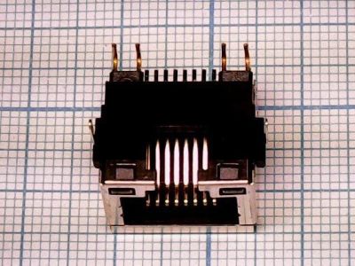 Лот: 12286761. Фото: 1. Разъём RJ-45 №24 female. Разъёмы
