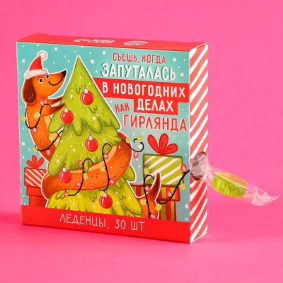 Лот: 19635292. Фото: 1. Новогодние леденцы / дед мороз... Сувенирные мелочи