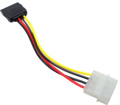 Лот: 10768461. Фото: 1. кабеь molex - SATA Переходник... Шлейфы, кабели, переходники