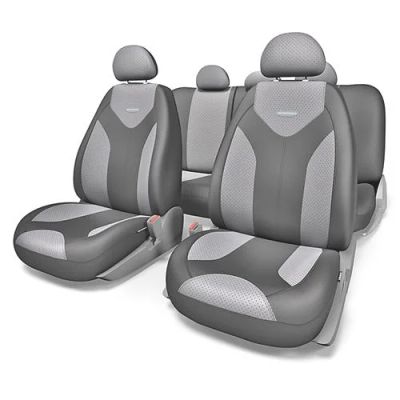 Лот: 3432980. Фото: 1. Авточехлы Autoprofi Matrix Mtx-1105G... Чехлы, коврики, оплетки руля