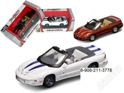 Лот: 350992. Фото: 1. моделька Pontiac Firebird Trans... Автомоделизм