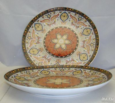 Лот: 17148335. Фото: 1. Amarir тарелки декоративные фарфоровые... Фарфор, керамика