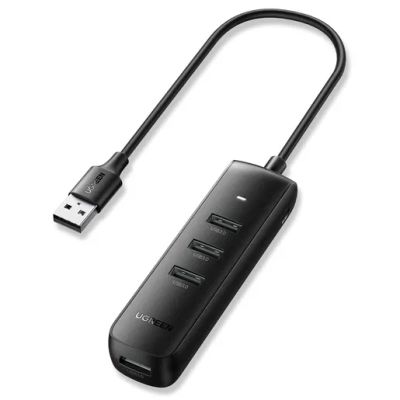 Лот: 21574296. Фото: 1. USB-хаб UGREEN USB 3.0 4-Port... USB хабы