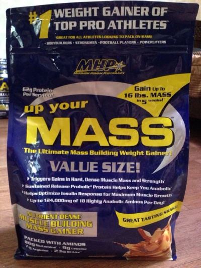 Лот: 4250390. Фото: 1. MHP Up your mass 4,5 кг шоколад... Спортивное питание, витамины