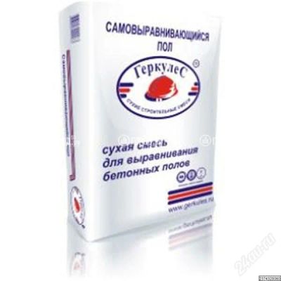 Лот: 4048702. Фото: 1. Самовыравнивающийся наливной пол... Смеси, шпатлевки, цемент