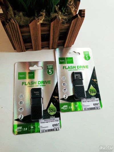Лот: 14314031. Фото: 1. USB-флеш-накопитель HOCO 32 Gb. USB-флеш карты
