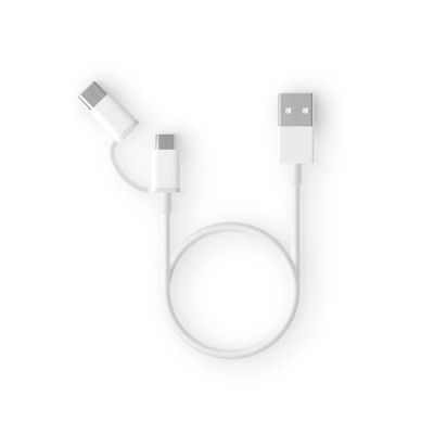 Лот: 16549492. Фото: 1. Кабель 2 in 1 USB Type-C / Micro-USB... Дата-кабели, переходники