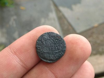 Лот: 14474251. Фото: 1. R-1!!! Полушка 1771 км. Сибирь... Россия до 1917 года