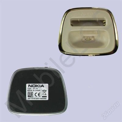 Лот: 2256516. Фото: 1. nokia dt-16 стакан для 8800 сирокко... Зарядные устройства, блоки питания, адаптеры сетевые для смартфонов