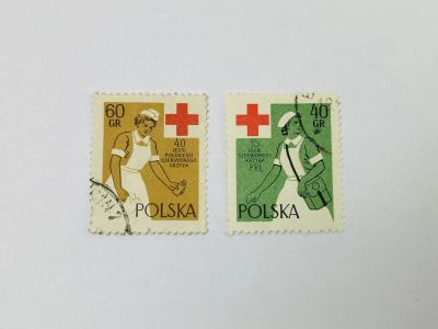 Лот: 23964341. Фото: 1. 40-я годовщина Красного Креста... Марки