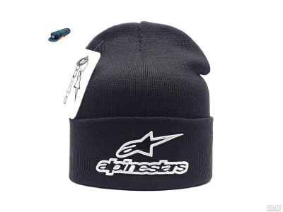 Лот: 18244606. Фото: 1. Шапка Alpinestars мужская (черный... Головные уборы