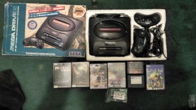 Лот: 10770973. Фото: 1. Sega Mega Drive 2 ретро подарок... Игровые приставки, консоли