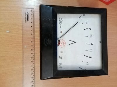 Лот: 24961533. Фото: 1. Амперметр Э378 0-5А переменного... Головки измерительные, индикаторы