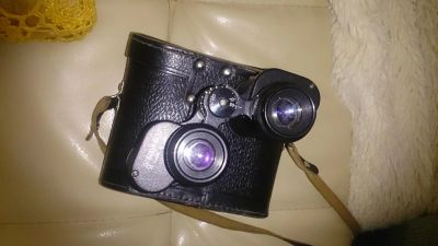 Лот: 6889170. Фото: 1. Бинокль БПЦ4 8х30 СССР КОМЗ редкая... Бинокли