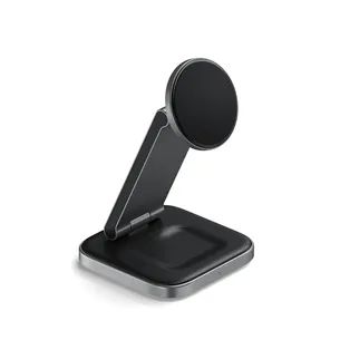 Лот: 25530103. Фото: 1. Беспроводная зарядка Satechi Qi2... WiFi, Bluetooth адаптеры