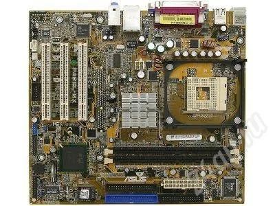 Лот: 564176. Фото: 1. Материнская плата Asus P4BGL-MX... Материнские платы