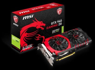 Лот: 9911381. Фото: 1. Видеокарта MSI GeForce GTX 960... Видеокарты