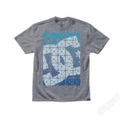 Лот: 951880. Фото: 1. футболка от DC shoes grey. Другое (мужская одежда)