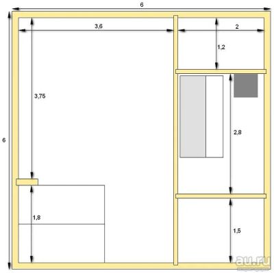 Лот: 10387734. Фото: 1. Строительство бани 6*6 из строганого... Срубы, бани, дома
