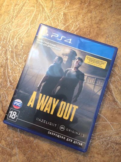 Лот: 11373142. Фото: 1. A Way Out [PS4/Blu-Ray/РусскиеСубтитры... Игры для консолей