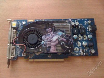 Лот: 544464. Фото: 1. Sparkle GeForce 7900 GT. Видеокарты