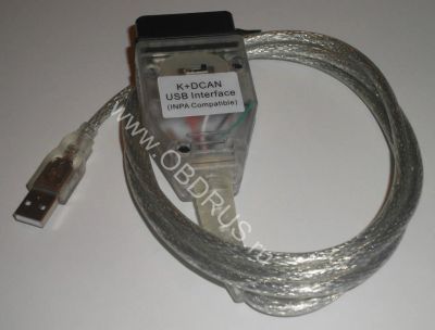 Лот: 11066559. Фото: 1. Диагностический кабель BMW K+DCAN... Диагностическое оборудование, измерительный инструмент