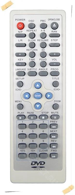Лот: 11183480. Фото: 1. Пульт для DVD плеера Mystery MDV-731... Пульты ДУ