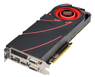 Лот: 3636679. Фото: 1. Видеокарта PCI-E 4096МБ 512Bit... Видеокарты