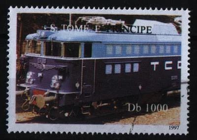 Лот: 8048939. Фото: 1. Сент-Том и Принсипи 1997г - жд. Марки