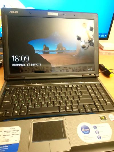 Лот: 16411112. Фото: 1. AsusX55S 2ядра intel/2гига/160hdd... Ноутбуки