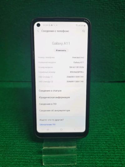 Лот: 19111159. Фото: 1. Телефон Samsung A11 2/32gb (1038C... Смартфоны