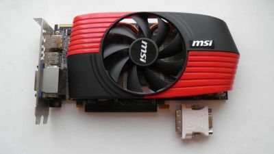 Лот: 8058465. Фото: 1. Видеокарта MSI R6850. Видеокарты
