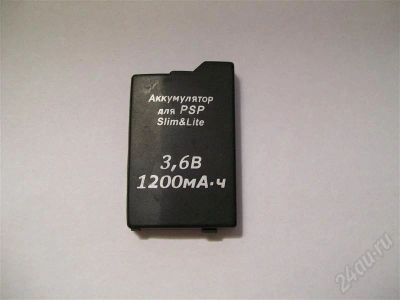 Лот: 482258. Фото: 1. Аккумулятор Для PSP Slim&Lite... Запчасти для игровых приставок, консолей